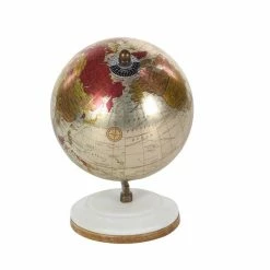 Wholesale 🎉 Grayson Lane 7-in x 5-in Modern Globe White Resin 😀 -GRAYSON LANE Sales 2022 330858750 AlternateImage4 l