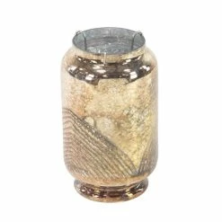 Wholesale 😉 Grayson Lane 1 Candle Glass Copper Lantern Rustic Candle Holder 🥰