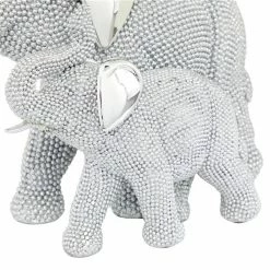 Budget 🥰 Grayson Lane 7-in x 9-in Glam Sculpture Silver Polystone Elephant 🧨 -GRAYSON LANE Sales 2022 330858760 AlternateImage2 l