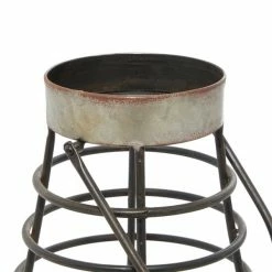 Outlet 🔔 Grayson Lane 1 Candle Silver Metal Lantern Farmhouse Candle Holder ✔️ -GRAYSON LANE Sales 2022 330858767 AlternateImage4 l