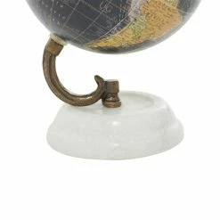 Hot Sale ⭐ Grayson Lane 7-in x 5-in Modern Globe - Black Marble and Metal 🎁 -GRAYSON LANE Sales 2022 330858768 AlternateImage2 l