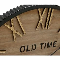 Budget ✔️ Grayson Lane Brown and Black Analogue Round Wall Standard Clock ❤️ -GRAYSON LANE Sales 2022 330858771 AlternateImage3 l
