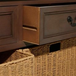 Promo 👏 Grayson Lane Brown 4-Drawer Accent Chest ❤️ -GRAYSON LANE Sales 2022 330858774 AlternateImage2 l