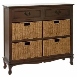 Promo 👏 Grayson Lane Brown 4-Drawer Accent Chest ❤️ -GRAYSON LANE Sales 2022 330858774 AlternateImage4 l