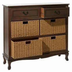Promo 👏 Grayson Lane Brown 4-Drawer Accent Chest ❤️ -GRAYSON LANE Sales 2022 330858774 AlternateImage5 l