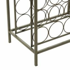 New 👍 Grayson Lane 20-Bottle Beige Wood and Metal Wine Rack 😉 -GRAYSON LANE Sales 2022 330858781 AlternateImage2 l