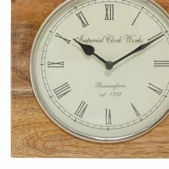 Flash Sale ✨ Grayson Lane Natural Brown Analogue Square Tabletop Standard Clock 🥰 8 Flash Sale ✨ Grayson Lane Natural Brown Analogue Square Tabletop Standard Clock 🥰 -GRAYSON LANE Sales 2022 330858789 AlternateImage4 l