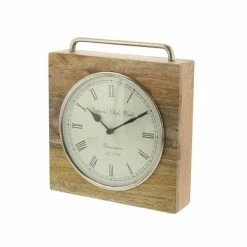 Flash Sale ✨ Grayson Lane Natural Brown Analogue Square Tabletop Standard Clock 🥰 9 Flash Sale ✨ Grayson Lane Natural Brown Analogue Square Tabletop Standard Clock 🥰 -GRAYSON LANE Sales 2022 330858789 AlternateImage5 l