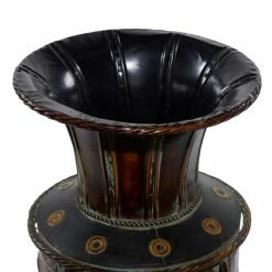 Wholesale ⌛ Grayson Lane 27-in x 9-in Rustic Vase Brown Metal ✨ -GRAYSON LANE Sales 2022 330858791 AlternateImage2 l