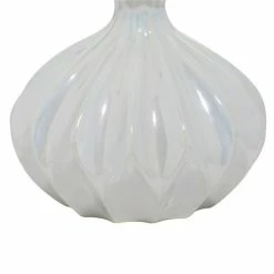 Top 10 👍 Grayson Lane 6-in x 6-in Modern White Stoneware Vase - Set of 3 ✔️ -GRAYSON LANE Sales 2022 330858800 AlternateImage2 l