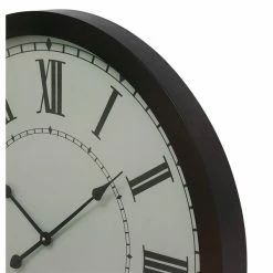 Cheapest 👏 Grayson Lane Black and White Analogue Round Wall Standard Clock ❤️ -GRAYSON LANE Sales 2022 330858811 AlternateImage3 l