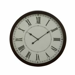 Cheapest 👏 Grayson Lane Black and White Analogue Round Wall Standard Clock ❤️