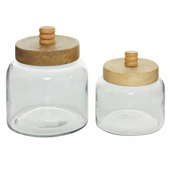 Best reviews of 😍 Grayson Lane Farmhouse Canisters Clear Glass - Set of 2 😍 5 Best reviews of 😍 Grayson Lane Farmhouse Canisters Clear Glass - Set of 2 😍 - Image 5