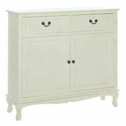 Deals ✔️ Grayson Lane Cream 2-Drawer Accent Chest ⌛