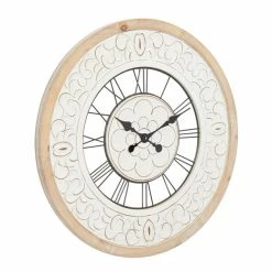 Best Sale 🎉 Grayson Lane Off-White Analogue Round Wall Standard Clock ✨ -GRAYSON LANE Sales 2022 330858848 AlternateImage5 l