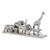 Buy 🎉 Grayson Lane 13-in x 27-in Sculpture Silver Polystone Safari Animal ⌛
