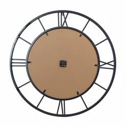 Best Sale 🛒 Grayson Lane Black and Beige Analogue Round Wall Standard Clock 🎁 -GRAYSON LANE Sales 2022 330858852 AlternateImage7 l