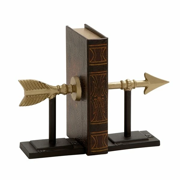 Best Sale π Grayson Lane 7-in x 7-in Black Contemporary Arrow Bookends Glass - Set of 2 π 1 Best Sale π Grayson Lane 7-in x 7-in Black Contemporary Arrow Bookends Glass - Set of 2 π