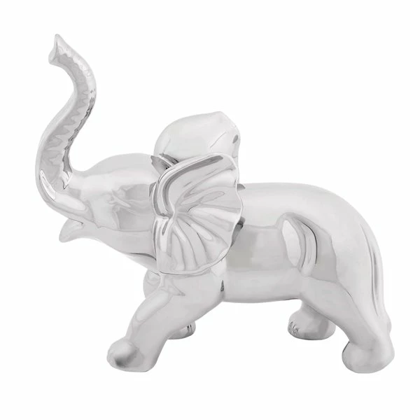 Hot Sale ๐ฏ Grayson Lane 12-in x 12-in Eclectic Sculpture Silver Porcelain Elephant ๐ 1 Hot Sale ๐ฏ Grayson Lane 12-in x 12-in Eclectic Sculpture Silver Porcelain Elephant ๐