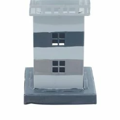 Best deal 🔥 Grayson Lane 1 Candle Metal Lantern Coastal Candle Holder - Grey 💯 -GRAYSON LANE Sales 2022 330858868 AlternateImage3 l