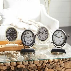Buy ๐ Grayson Lane White and Black Analogue Round Tabletop Standard Clock - Set of 4 ๐งจ 7 Buy ๐ Grayson Lane White and Black Analogue Round Tabletop Standard Clock - Set of 4 ๐งจ -GRAYSON LANE Sales 2022 330858882 AlternateImage2 l