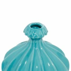 Wholesale 🤩 Grayson Lane 6-in x 6-in Modern Vase Blue Stoneware - Set of 3 🧨 -GRAYSON LANE Sales 2022 330858884 AlternateImage3 l