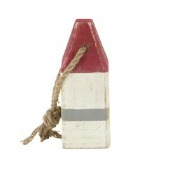 Best deal ✨ Grayson Lane 4-in x 10-in Multicoloured Coastal Buoy Sculpture Wood - Set of 4 😉 -GRAYSON LANE Sales 2022 330858886 AlternateImage3 l