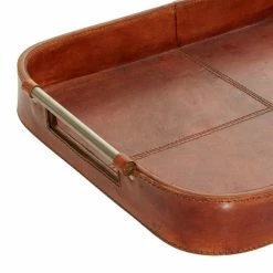 Hot Sale ๐ Grayson Lane Rustic Tray Brown Leather - Set of 2 ๐ 8 Hot Sale ๐ Grayson Lane Rustic Tray Brown Leather - Set of 2 ๐ -GRAYSON LANE Sales 2022 330858891 AlternateImage3 l