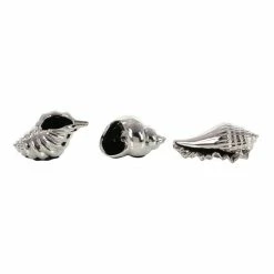 Cheap 🎁 Grayson Lane Silver Coastal Shell Sculpture Ceramic - Set of 3 💯 -GRAYSON LANE Sales 2022 330858898 AlternateImage3 l