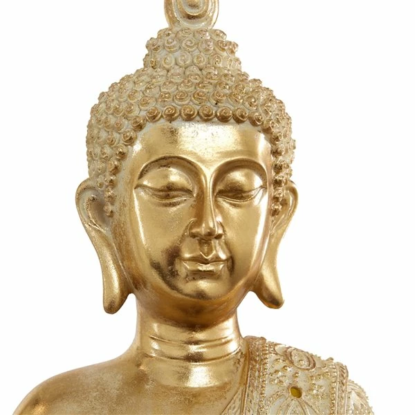 Outlet ❤️ Grayson Lane 20-in x 14-in Glam Sculpture Gold Polystone Buddha 💯 3 Outlet ❤️ Grayson Lane 20-in x 14-in Glam Sculpture Gold Polystone Buddha 💯 - Image 3