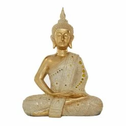 Outlet ❤️ Grayson Lane 20-in x 14-in Glam Sculpture Gold Polystone Buddha 💯 8 Outlet ❤️ Grayson Lane 20-in x 14-in Glam Sculpture Gold Polystone Buddha 💯 -GRAYSON LANE Sales 2022 330858916 AlternateImage3 l