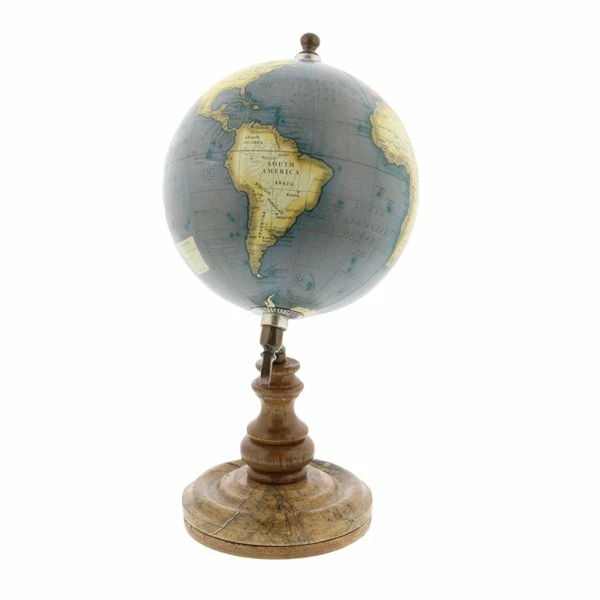 Best Pirce ๐งจ Grayson Lane 10-in x 5-in Traditional Globe Brown Marble and Metal ๐ 5 Best Pirce ๐งจ Grayson Lane 10-in x 5-in Traditional Globe Brown Marble and Metal ๐ - Image 5