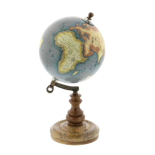 Best Pirce ๐งจ Grayson Lane 10-in x 5-in Traditional Globe Brown Marble and Metal ๐ 1 Best Pirce ๐งจ Grayson Lane 10-in x 5-in Traditional Globe Brown Marble and Metal ๐