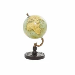 New 🎉 Grayson Lane 9-in x 5-in Traditional Globe Green Wood 😀 -GRAYSON LANE Sales 2022 330858924 AlternateImage4 l