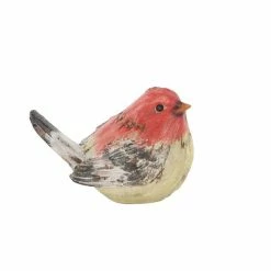 Outlet 🤩 Grayson Lane 9-in x 6-in Multicoloured Bird Rustic Sculpture Polystone - Set of 4 😉 -GRAYSON LANE Sales 2022 330858925 AlternateImage3 l