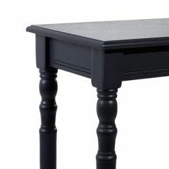 Cheapest 🛒 Grayson Lane 32-in x 32-in Wood Rustic Console Table - Black 🥰 -GRAYSON LANE Sales 2022 330858927 AlternateImage3 l