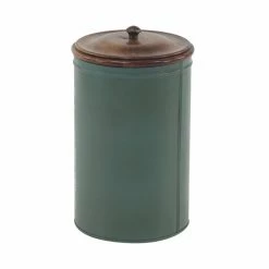 Budget ⌛ Grayson Lane Vintage Decorative Jar Green Tin - Set of 3 🎉 -GRAYSON LANE Sales 2022 330858928 AlternateImage5 l