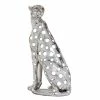 Hot Sale 🥰 Grayson Lane 16-in x 7-in Glam Sculpture Silver Polystone Leopard ✨