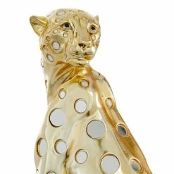 New 🎉 Grayson Lane 16-in x 7-in Glam Sculpture Gold Polystone Leopard 😉 -GRAYSON LANE Sales 2022 330858960 AlternateImage2 l