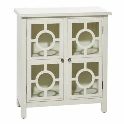 Deals ❤️ Grayson Lane White Asian Hardwood Accent Chest ⭐