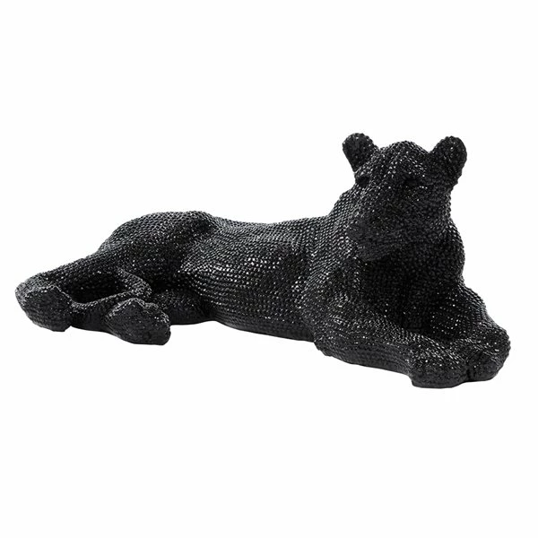 Flash Sale 😉 Grayson Lane 14-in x 39-in Glam Sculpture Black Polystone Leopard 🌟 4 Flash Sale 😉 Grayson Lane 14-in x 39-in Glam Sculpture Black Polystone Leopard 🌟 - Image 4