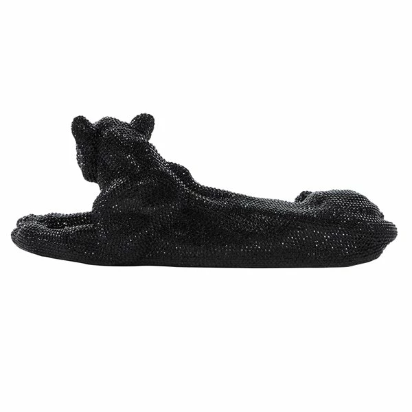 Flash Sale 😉 Grayson Lane 14-in x 39-in Glam Sculpture Black Polystone Leopard 🌟 5 Flash Sale 😉 Grayson Lane 14-in x 39-in Glam Sculpture Black Polystone Leopard 🌟 - Image 5