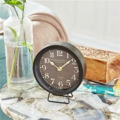 Best reviews of 🛒 Grayson Lane Black and White Analogue Round Tabletop Clock - Set of 2 🛒 -GRAYSON LANE Sales 2022 330858973 AlternateImage2 l