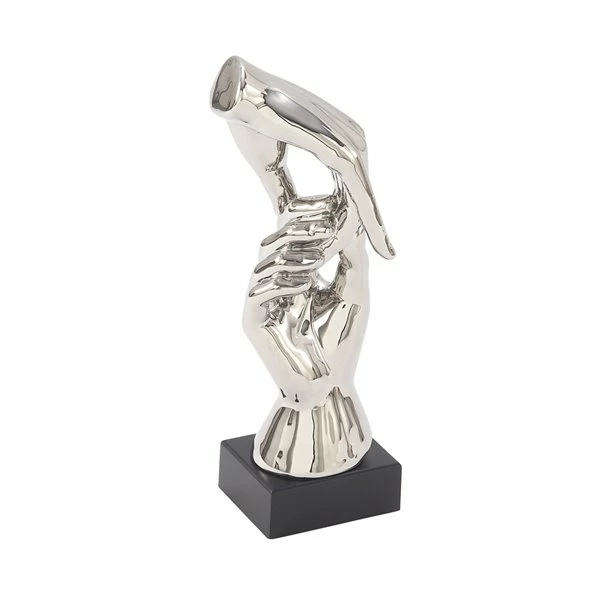Buy 😍 Grayson Lane 13-in x 5-in Traditional Sculpture Silver Porcelain Hands 🔔 1 Buy 😍 Grayson Lane 13-in x 5-in Traditional Sculpture Silver Porcelain Hands 🔔