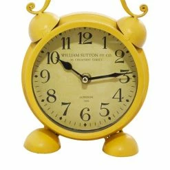 Best Sale 🌟 Grayson Lane Multiple Colours Analogue Round Tabletop Standard Clock - Set of 4 😍 -GRAYSON LANE Sales 2022 330858990 AlternateImage4 l