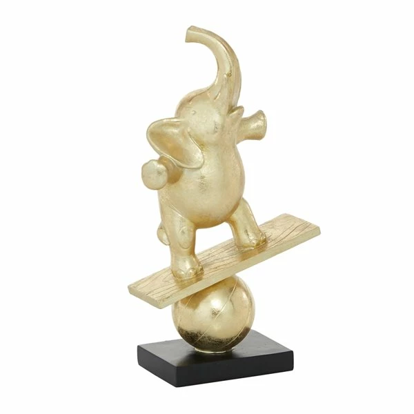 Cheapest 👏 Grayson Lane 12-in x 7-in Contemporary Elephant Sculpture Gold Polystone 🛒 1 Cheapest 👏 Grayson Lane 12-in x 7-in Contemporary Elephant Sculpture Gold Polystone 🛒