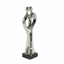 Best reviews of ⌛ Grayson Lane 19-in x 6-in Traditional Sculpture Silver Porcelain Family 👏 -GRAYSON LANE Sales 2022 330859003 AlternateImage3 l