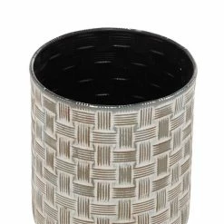 New 🔔 Grayson Lane Farmhouse Decorative Jars Brown Metal - Set of 2 🧨 -GRAYSON LANE Sales 2022 330859005 AlternateImage3 l