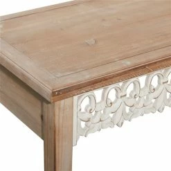 Promo ✨ Grayson Lane 26-in x 31-in Wood Farmhouse Console Table - Brown 😉 -GRAYSON LANE Sales 2022 330859010 AlternateImage3 l