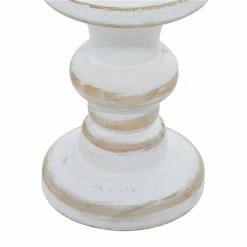 Deals 💯 Grayson Lane 1 Candle Wood Pillar Farmhouse Candle Holder - Set of 3 🔔 -GRAYSON LANE Sales 2022 330859030 AlternateImage3 l